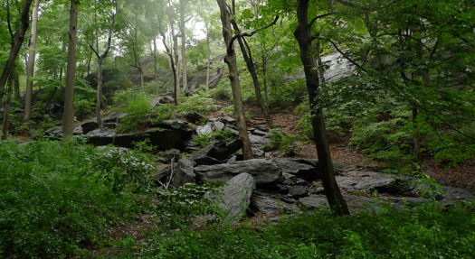 Indian Caves Inwood Park