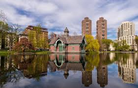 The Harlem Meer in Central Park
