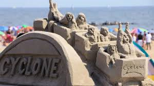 Coney Island Sandcastle Building Contest