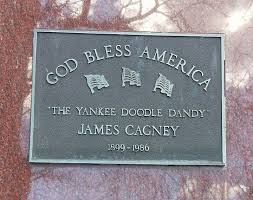 James Cagney Plaque