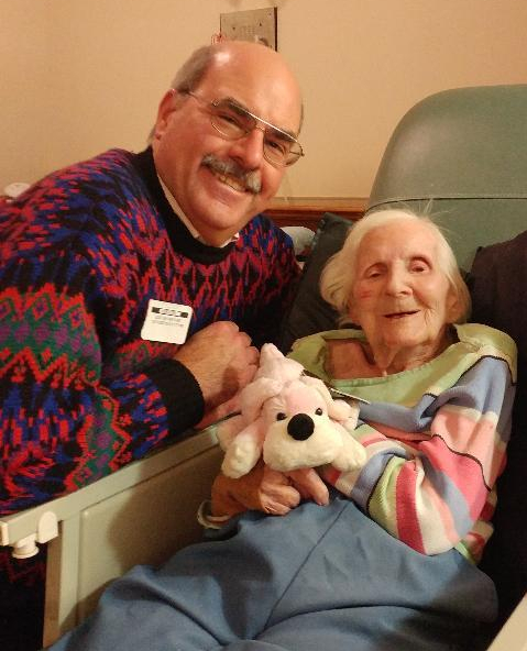 Lillian and I at Xmas 2018