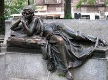 The Statue "Memory" by artist Augustus Lukeman