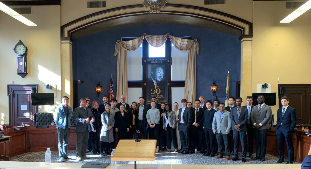 The Bergecco-Parc Consulting Inc. Team at Paterson City Hall