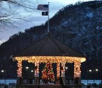 Downtown Cold Spring at Christmas