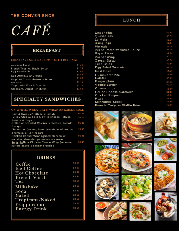 Bergecco-Parc Consulting Inc. Snack Shop