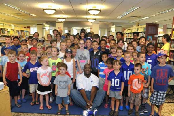 Kevin Boothe at the Hasbrouck Heights Library