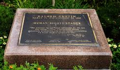 Bayard Rustin Plaque