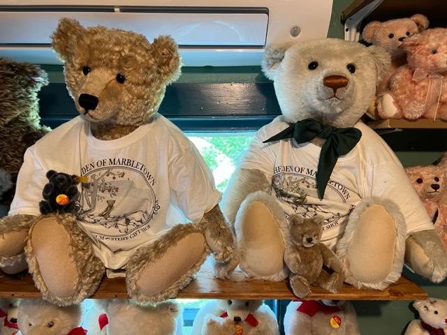 QVC BERRYMAN BEAR 1996 メダル付きテディベア 約27cm The Den of Marbletown-The Teddy Bear Museum One Basten Land